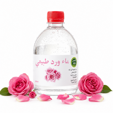 ماء ورد طبيعي